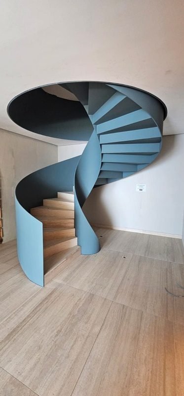 Escaleras helicoidales